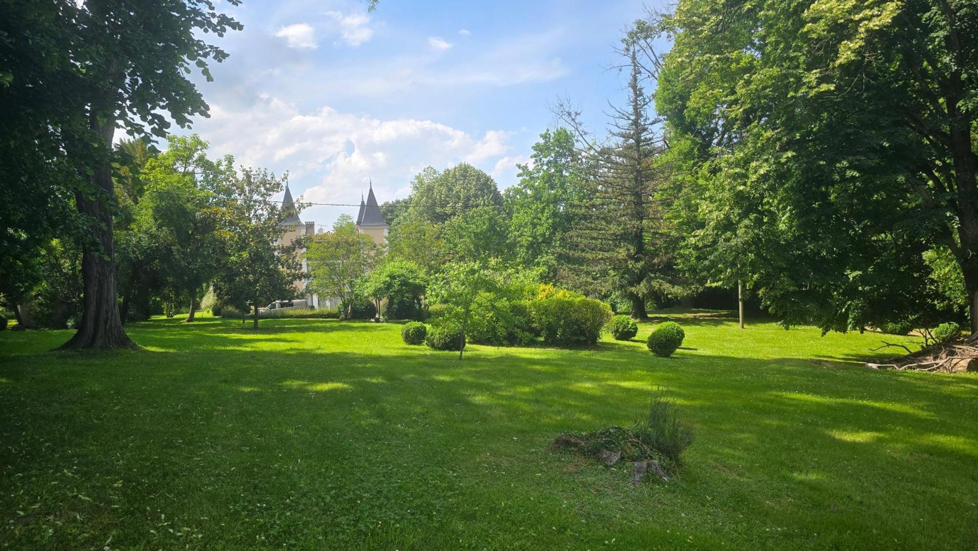 Hotel Logis - Chateau De Beauregard Saint-Girons  Exterior foto